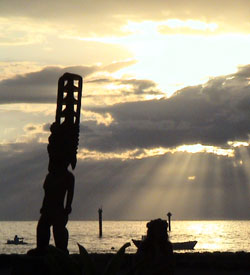 Maui Luau Sunset - Rev Nancy's private collection, 2004 - a definition of stress page