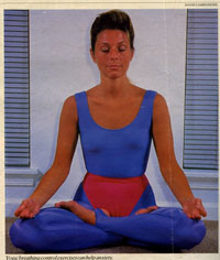 Kriya Yoga Technique Photo of Nancy Ash by David Campione from the Private Collection of Rev Nancy