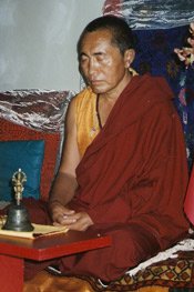 Homage to His Eminence, Khenchen Palden Sherab Rinpoche, photo by Rev. Nancy Ash (New York) from her private collection
